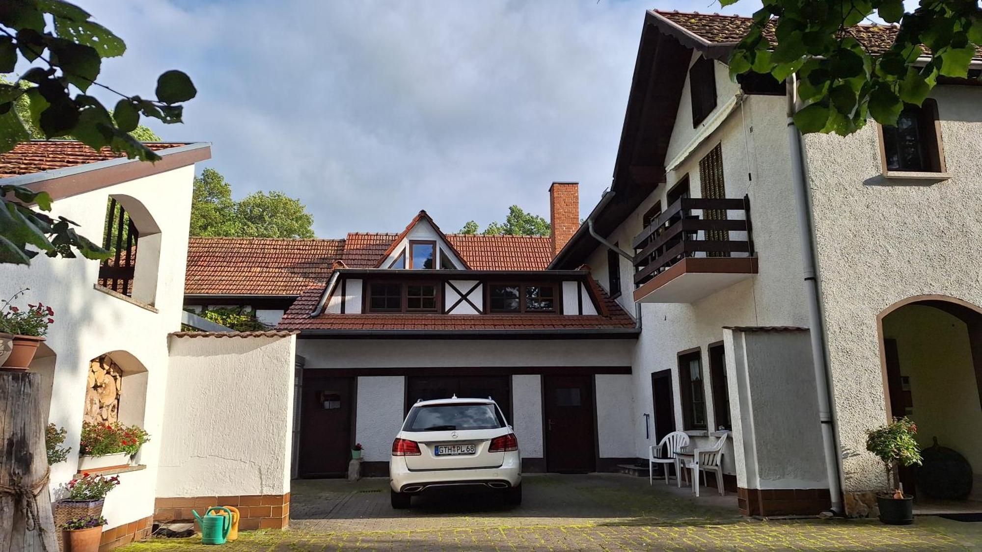 Ferienwohnung Obermuehle Ballstädt Esterno foto