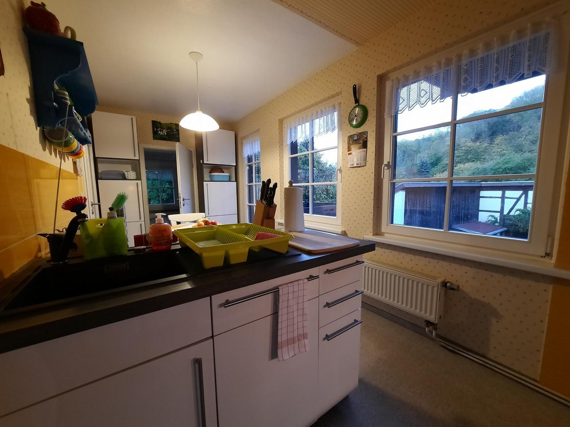 Ferienwohnung Obermuehle Ballstädt Esterno foto