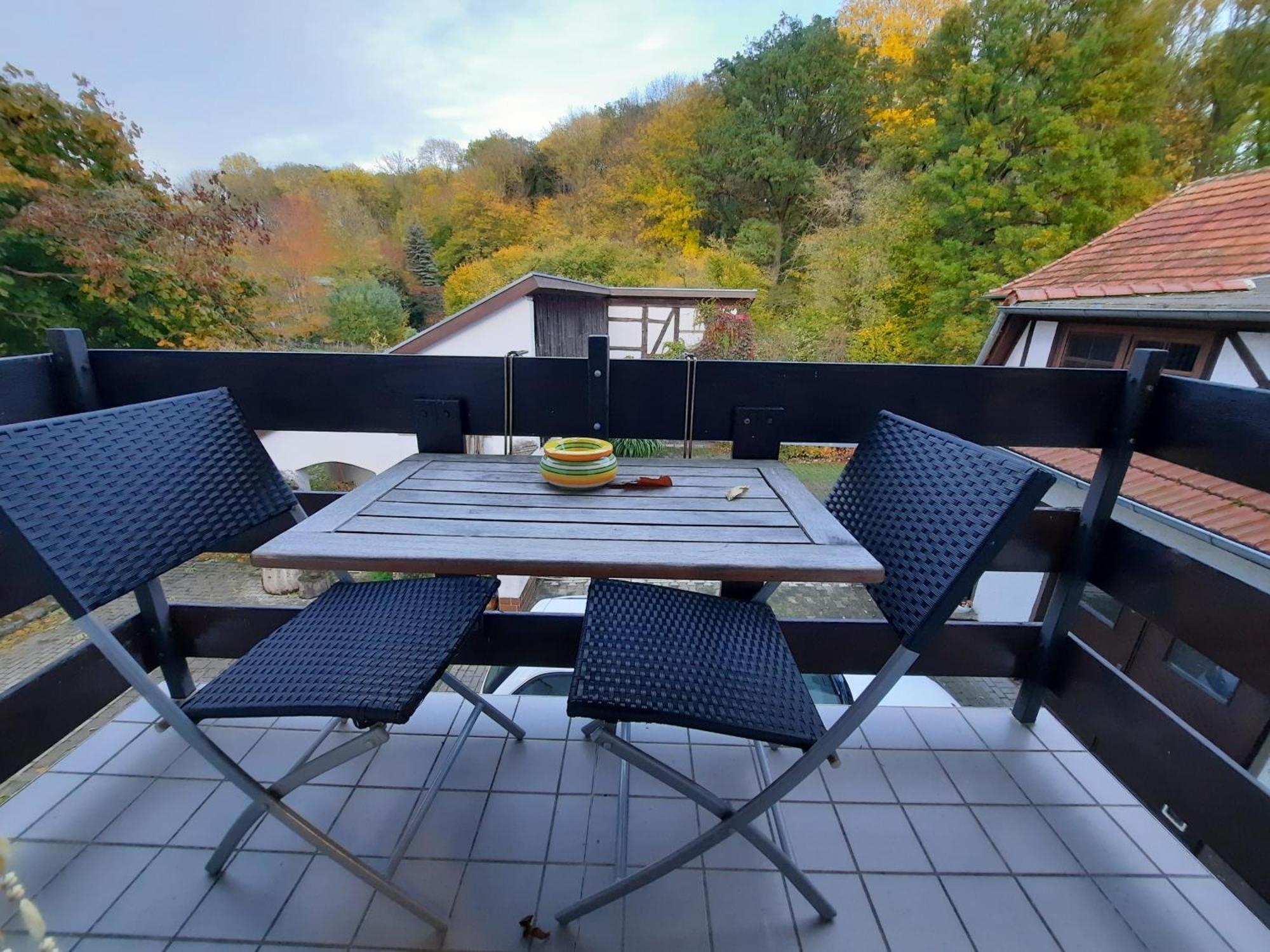 Ferienwohnung Obermuehle Ballstädt Esterno foto